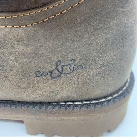 Bos & Co Candy Wool-Lined Waterproof Leather Shearling Lined Boots Size 40 - Picture 8 of 13